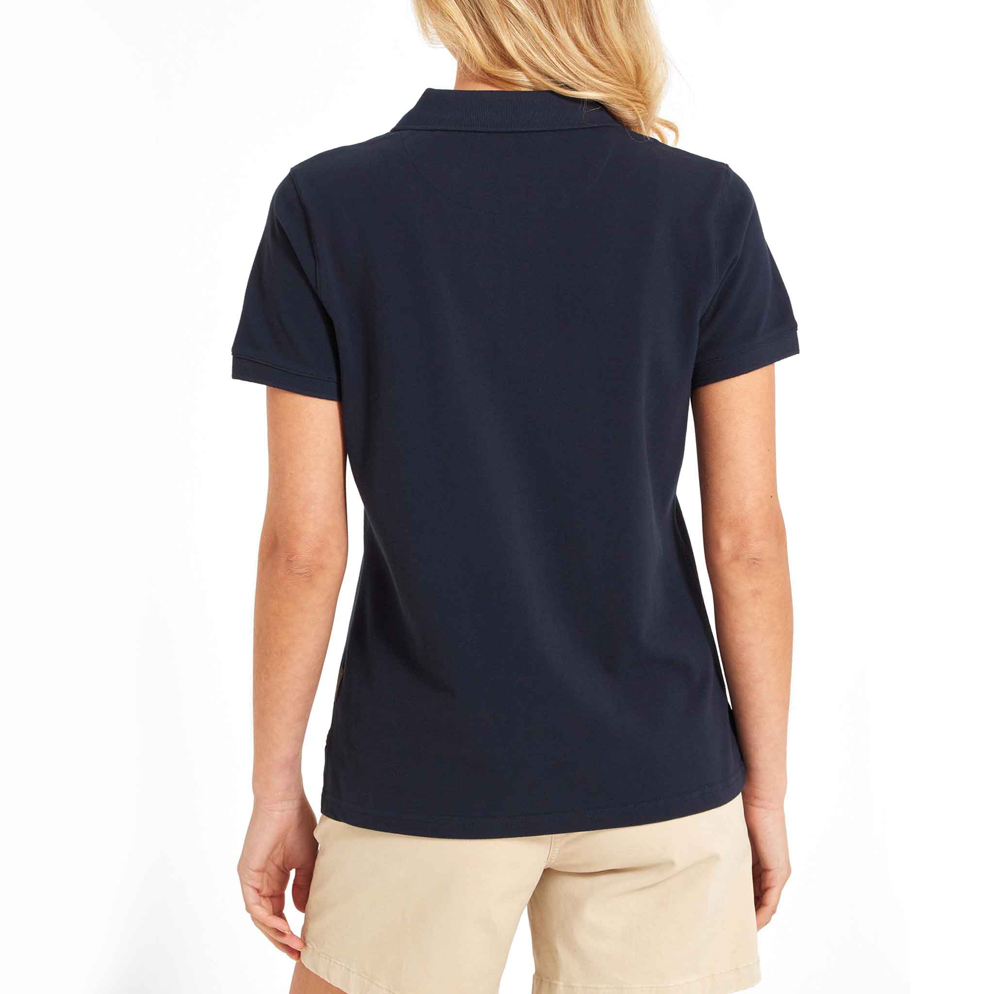 Schoffel Women's St Ives Polo Shirt Navy - Image 3