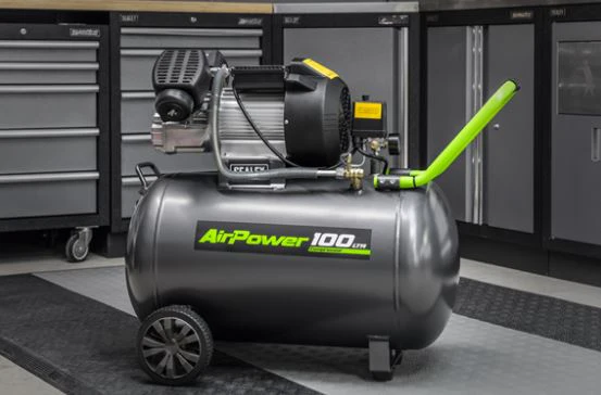 Sealey 100L V-Twin Direct Drive Air Compressor 3hp - Image 3