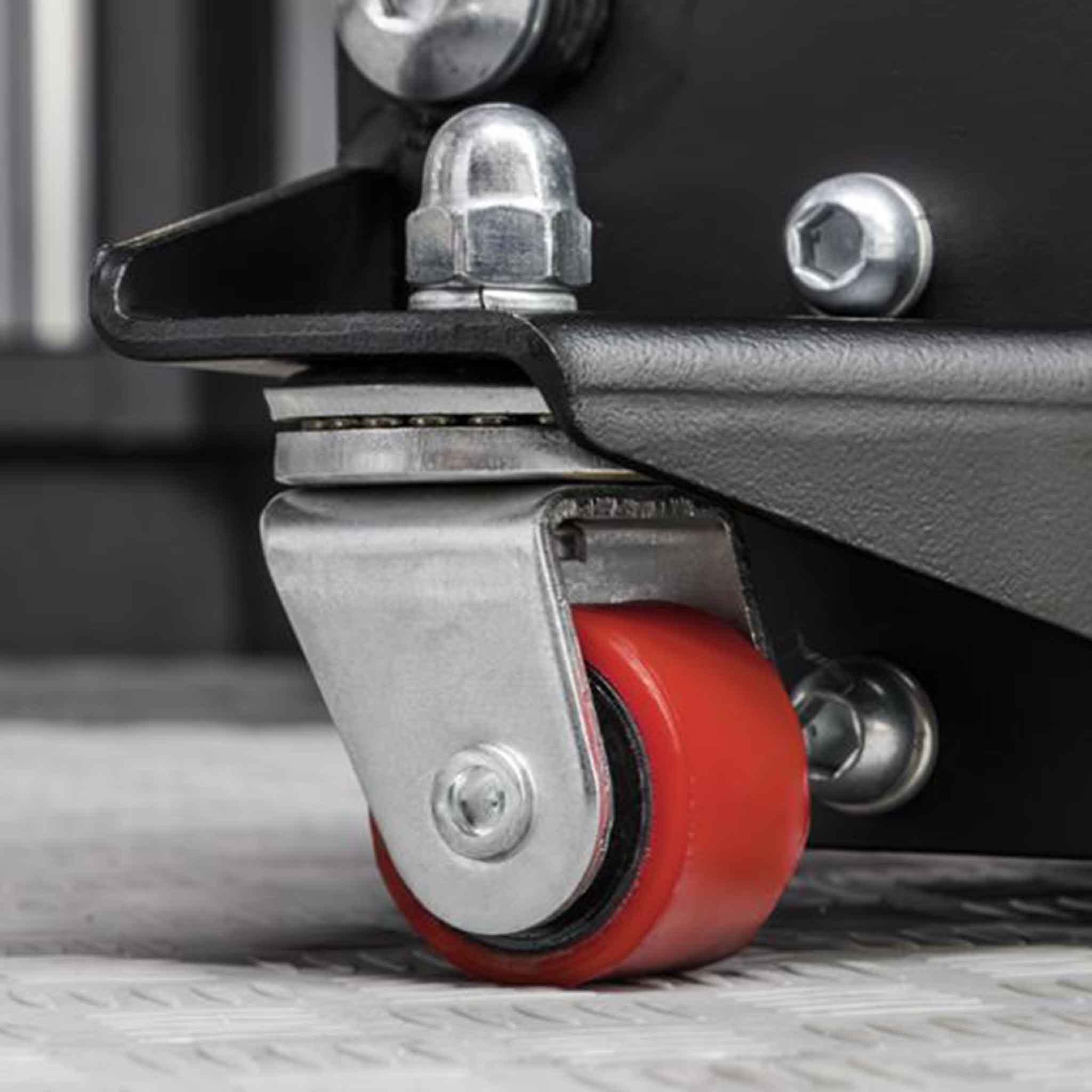 Sealey 3040AR 3 Tonne Low Profile Trolley Jack with Rocket Lift (Red) - Image 4
