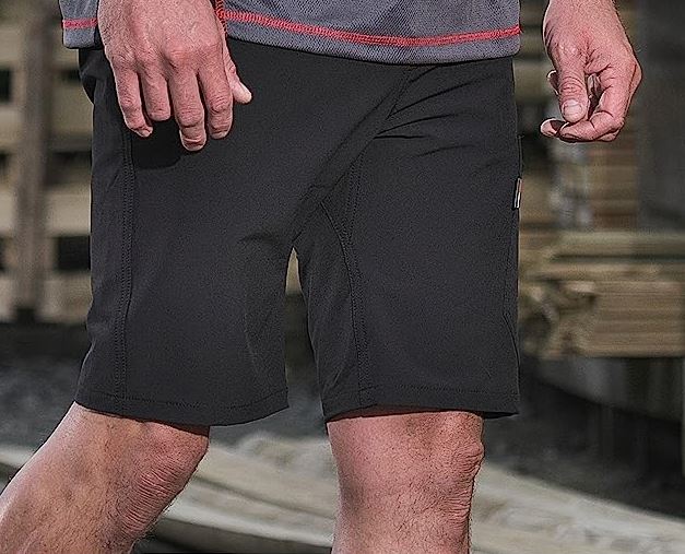 TuffStuff Hyperflex Work Shorts Black - Image 3