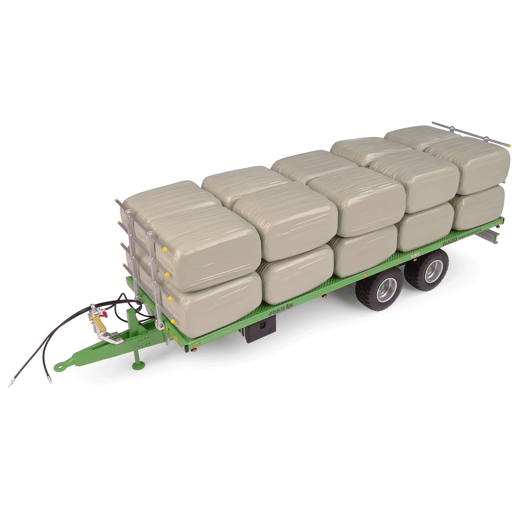 Universal Hobbies Pack of 20 Square Silage Bales Green 1:32 Scale - Image 3