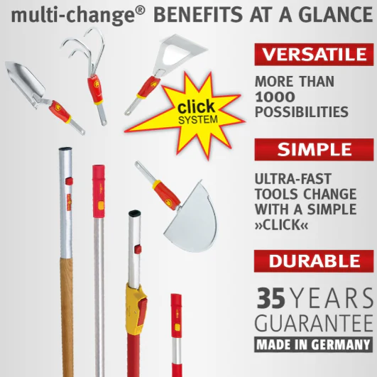 Wolf Garten DRM30 Multi-Change Soil Rake - Image 3